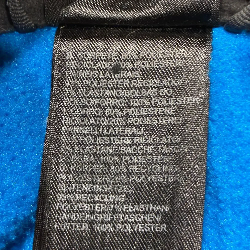 The North Face Summit Series Fleece Jacket Mens XL Blue Vented Performance